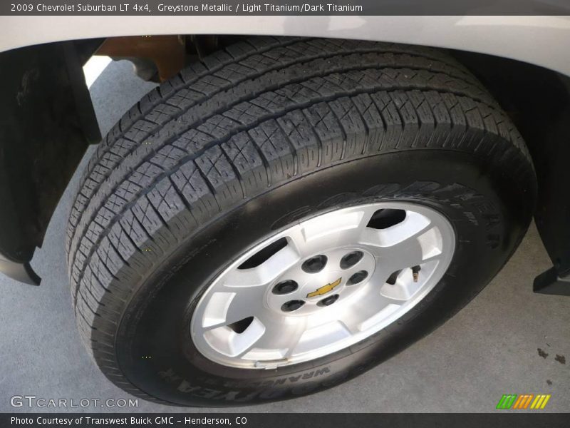 Greystone Metallic / Light Titanium/Dark Titanium 2009 Chevrolet Suburban LT 4x4