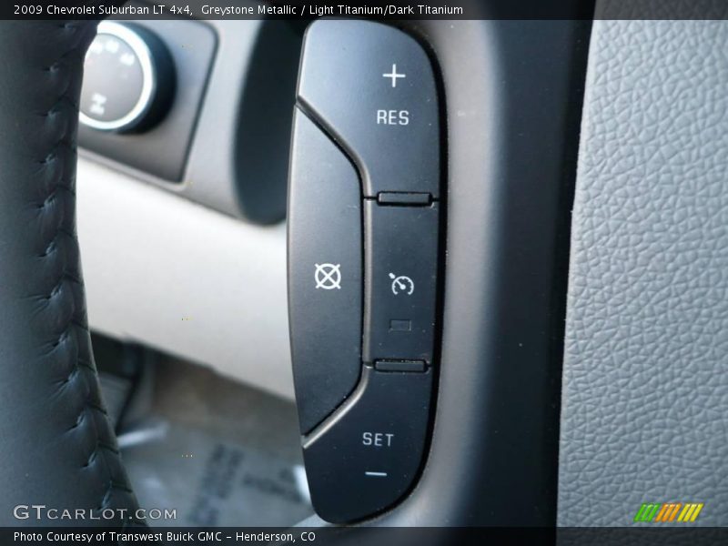 Greystone Metallic / Light Titanium/Dark Titanium 2009 Chevrolet Suburban LT 4x4
