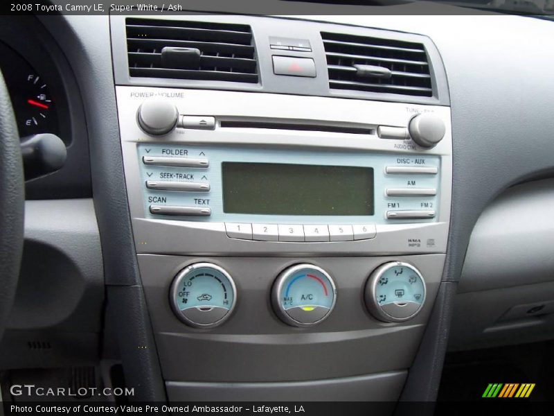 Super White / Ash 2008 Toyota Camry LE