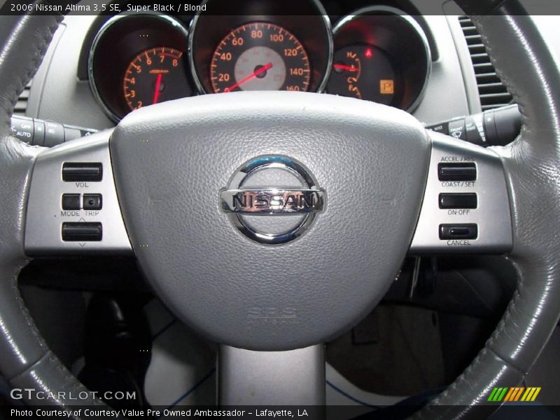 Super Black / Blond 2006 Nissan Altima 3.5 SE