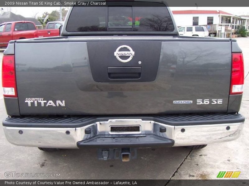 Smoke Gray / Charcoal 2009 Nissan Titan SE King Cab