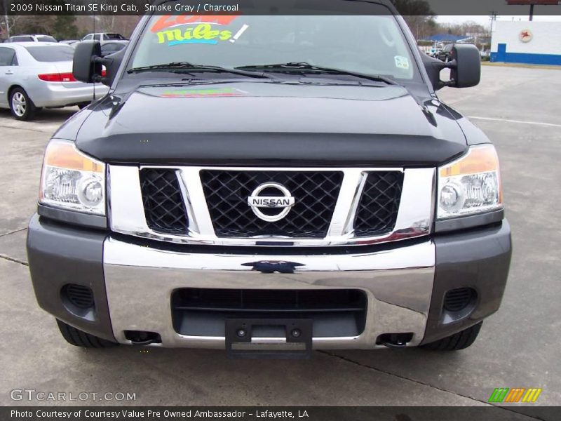 Smoke Gray / Charcoal 2009 Nissan Titan SE King Cab