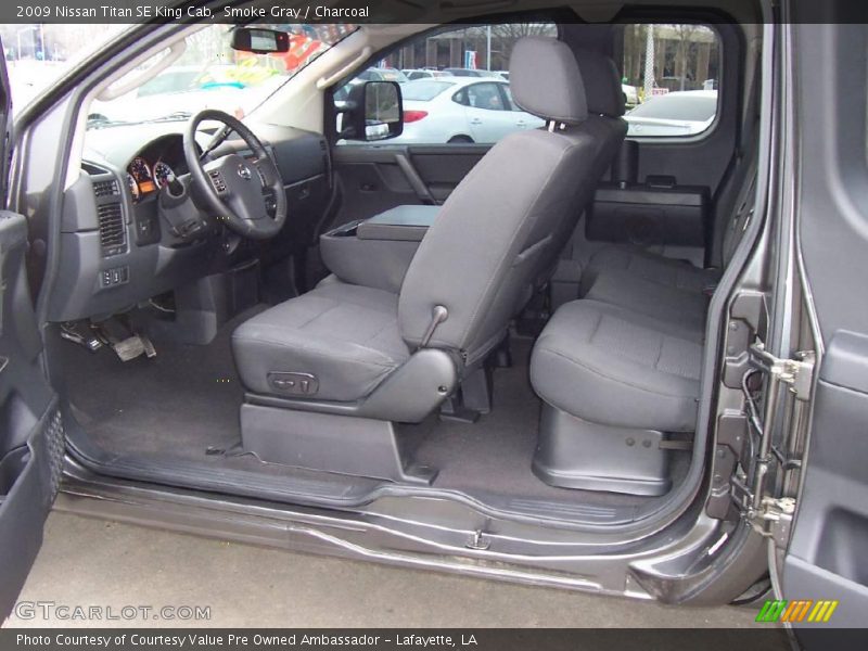 Smoke Gray / Charcoal 2009 Nissan Titan SE King Cab