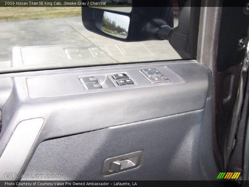 Smoke Gray / Charcoal 2009 Nissan Titan SE King Cab