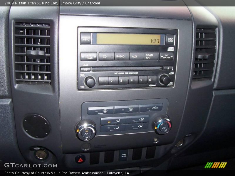 Smoke Gray / Charcoal 2009 Nissan Titan SE King Cab