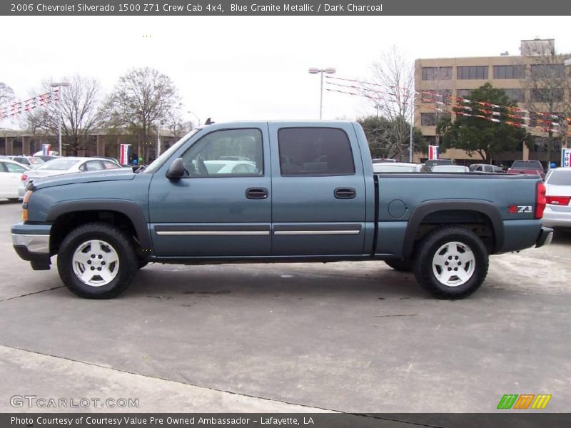 Blue Granite Metallic / Dark Charcoal 2006 Chevrolet Silverado 1500 Z71 Crew Cab 4x4