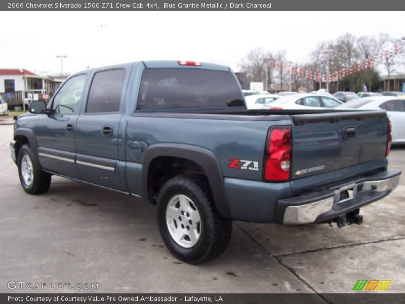 Blue Granite Metallic / Dark Charcoal 2006 Chevrolet Silverado 1500 Z71 Crew Cab 4x4