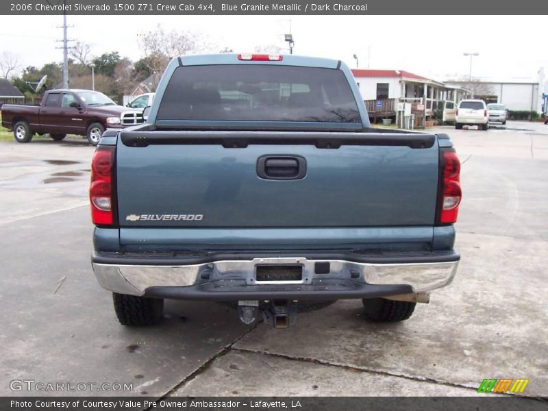 Blue Granite Metallic / Dark Charcoal 2006 Chevrolet Silverado 1500 Z71 Crew Cab 4x4