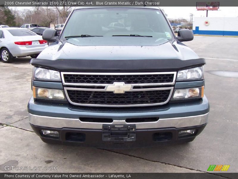 Blue Granite Metallic / Dark Charcoal 2006 Chevrolet Silverado 1500 Z71 Crew Cab 4x4