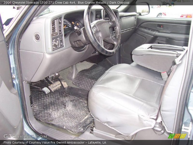 Blue Granite Metallic / Dark Charcoal 2006 Chevrolet Silverado 1500 Z71 Crew Cab 4x4