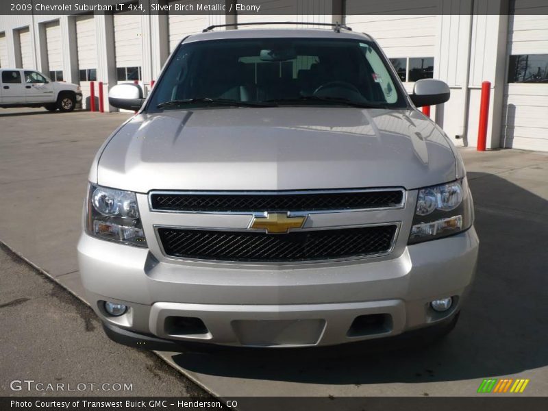 Silver Birch Metallic / Ebony 2009 Chevrolet Suburban LT 4x4