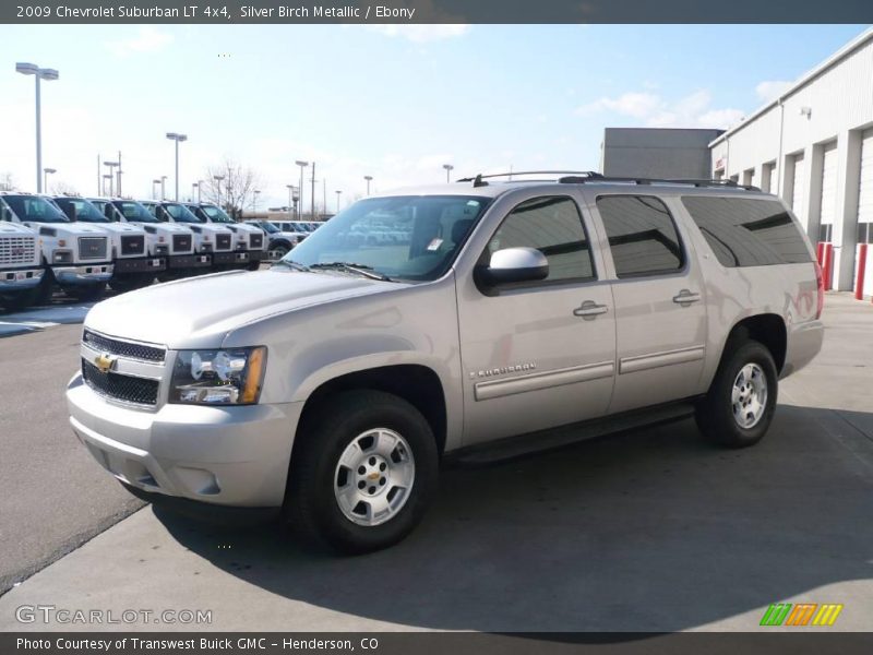 Silver Birch Metallic / Ebony 2009 Chevrolet Suburban LT 4x4