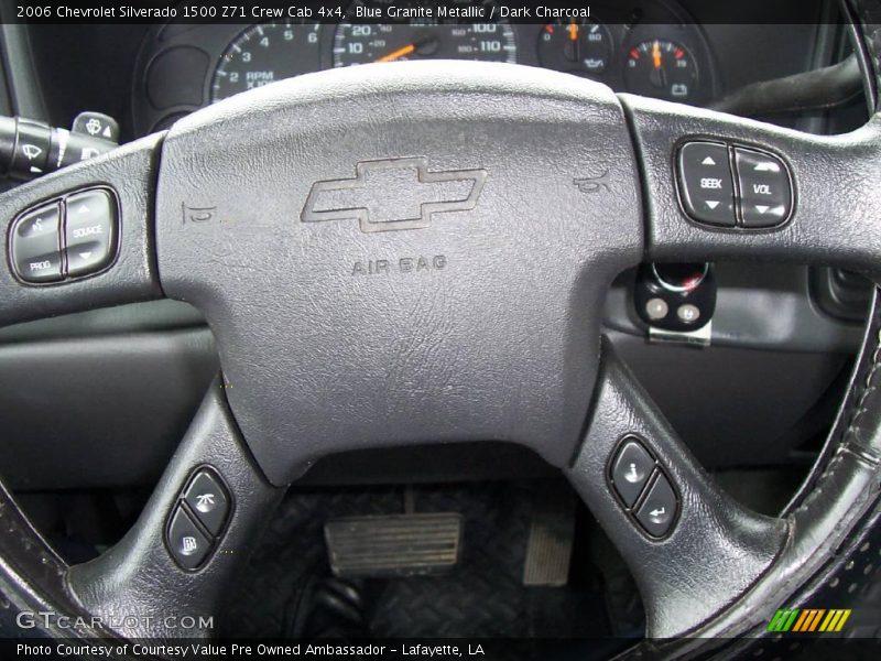 Blue Granite Metallic / Dark Charcoal 2006 Chevrolet Silverado 1500 Z71 Crew Cab 4x4