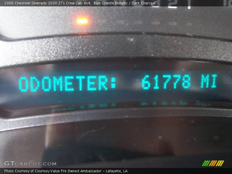 Blue Granite Metallic / Dark Charcoal 2006 Chevrolet Silverado 1500 Z71 Crew Cab 4x4