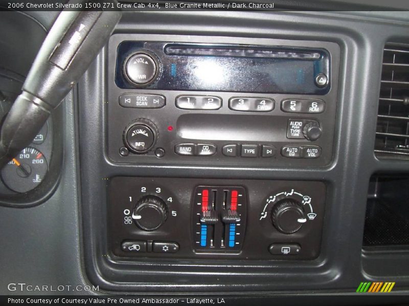 Blue Granite Metallic / Dark Charcoal 2006 Chevrolet Silverado 1500 Z71 Crew Cab 4x4