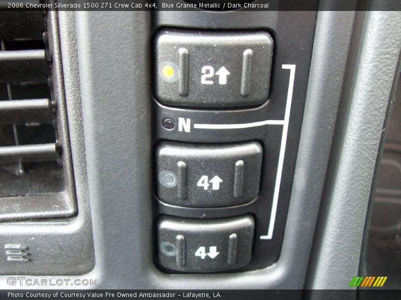 Blue Granite Metallic / Dark Charcoal 2006 Chevrolet Silverado 1500 Z71 Crew Cab 4x4