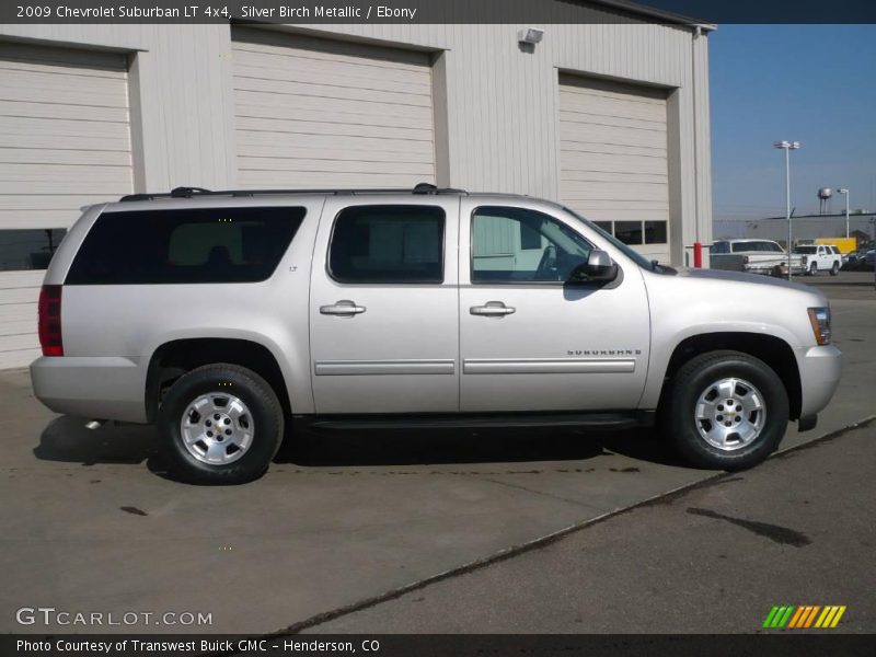 Silver Birch Metallic / Ebony 2009 Chevrolet Suburban LT 4x4