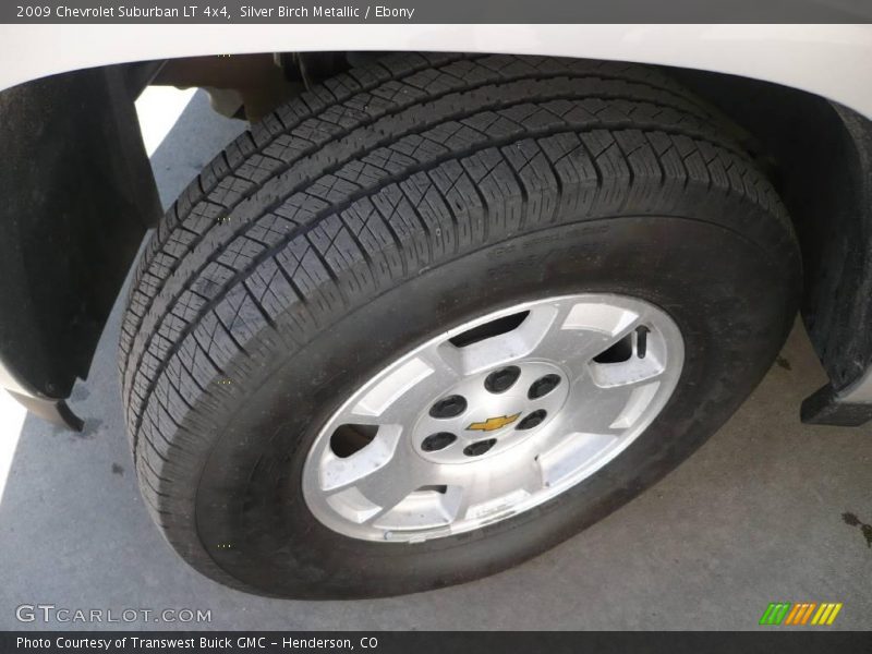 Silver Birch Metallic / Ebony 2009 Chevrolet Suburban LT 4x4