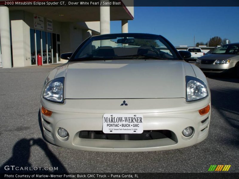 Dover White Pearl / Sand Blast 2003 Mitsubishi Eclipse Spyder GT