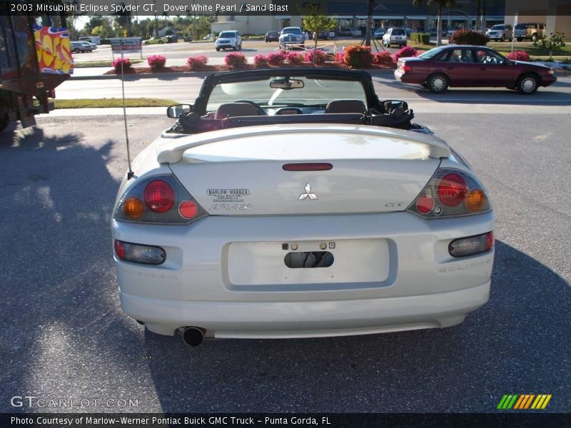 Dover White Pearl / Sand Blast 2003 Mitsubishi Eclipse Spyder GT