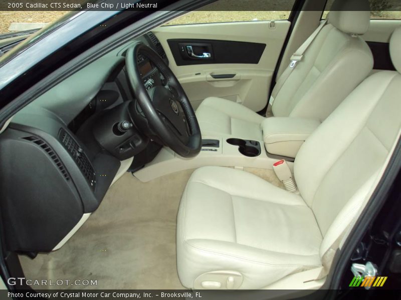 Blue Chip / Light Neutral 2005 Cadillac CTS Sedan