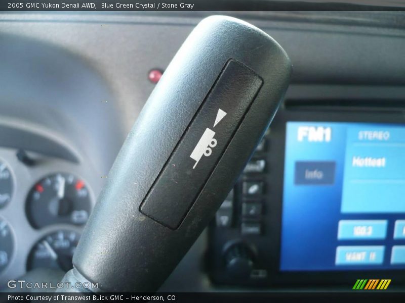 Blue Green Crystal / Stone Gray 2005 GMC Yukon Denali AWD