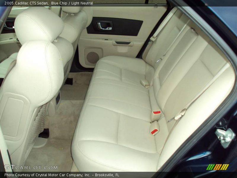 Blue Chip / Light Neutral 2005 Cadillac CTS Sedan