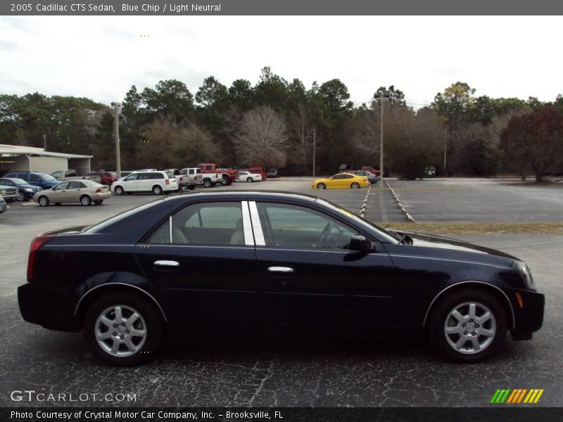 Blue Chip / Light Neutral 2005 Cadillac CTS Sedan