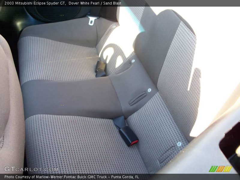 Dover White Pearl / Sand Blast 2003 Mitsubishi Eclipse Spyder GT