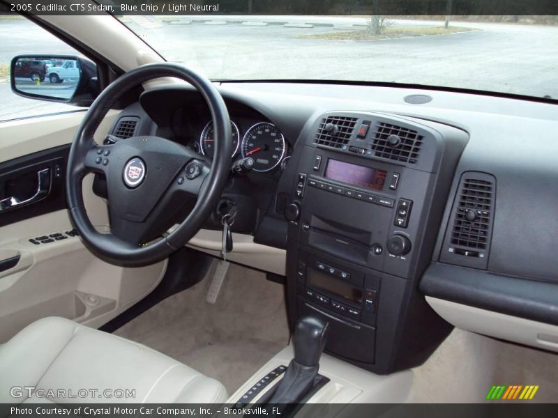 Blue Chip / Light Neutral 2005 Cadillac CTS Sedan