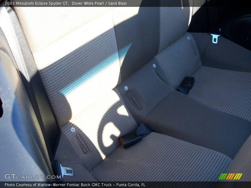 Dover White Pearl / Sand Blast 2003 Mitsubishi Eclipse Spyder GT