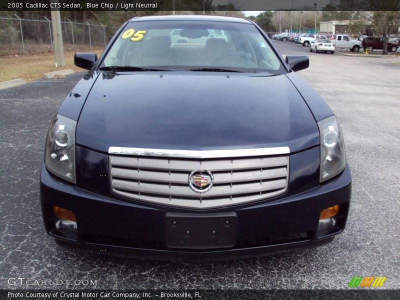 Blue Chip / Light Neutral 2005 Cadillac CTS Sedan