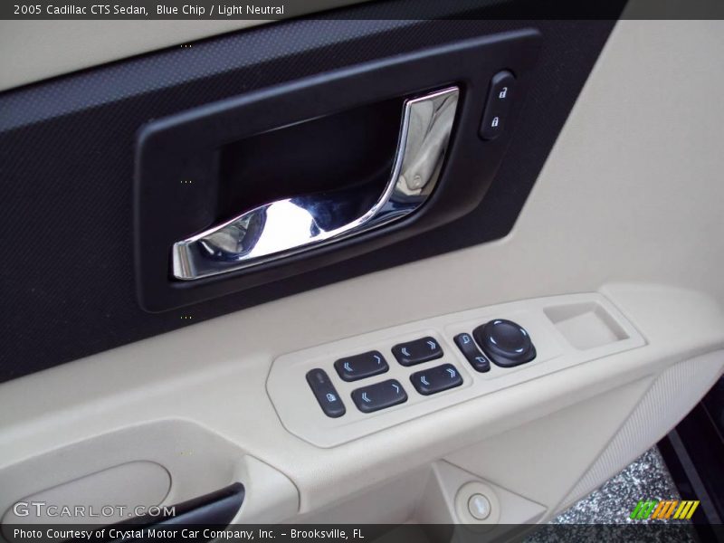 Blue Chip / Light Neutral 2005 Cadillac CTS Sedan