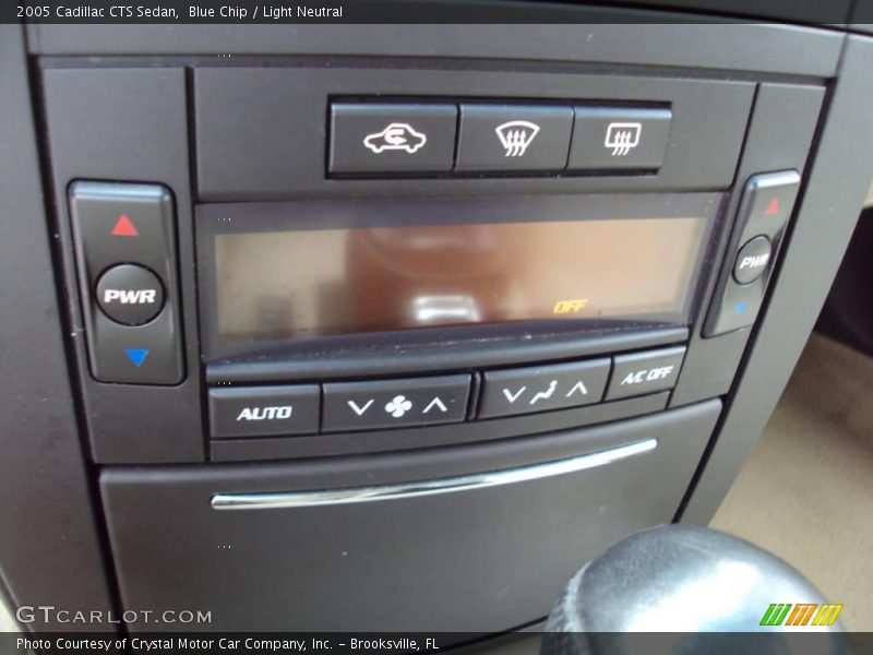 Blue Chip / Light Neutral 2005 Cadillac CTS Sedan