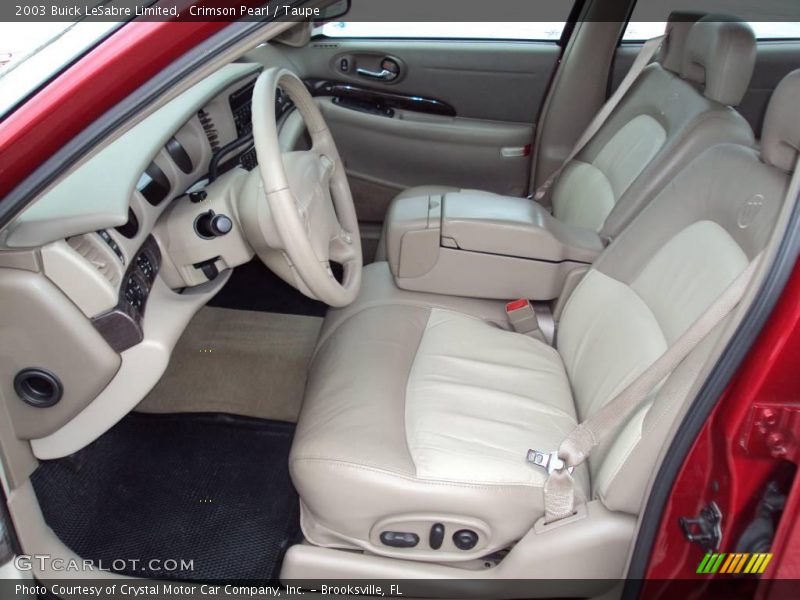 Crimson Pearl / Taupe 2003 Buick LeSabre Limited