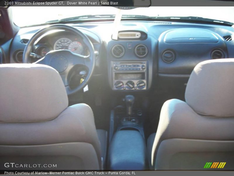 Dover White Pearl / Sand Blast 2003 Mitsubishi Eclipse Spyder GT