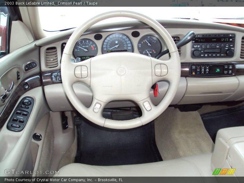 Crimson Pearl / Taupe 2003 Buick LeSabre Limited