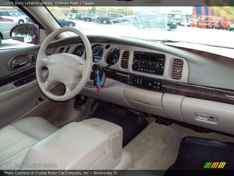 Crimson Pearl / Taupe 2003 Buick LeSabre Limited