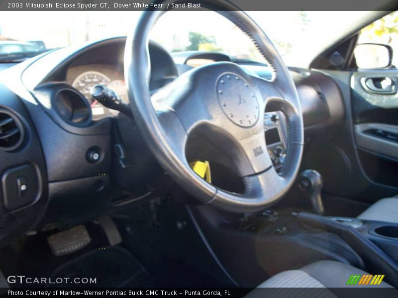 Dover White Pearl / Sand Blast 2003 Mitsubishi Eclipse Spyder GT