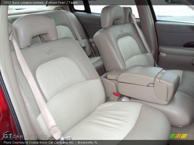 Crimson Pearl / Taupe 2003 Buick LeSabre Limited