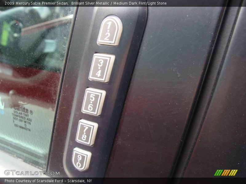 Brilliant Silver Metallic / Medium Dark Flint/Light Stone 2009 Mercury Sable Premier Sedan
