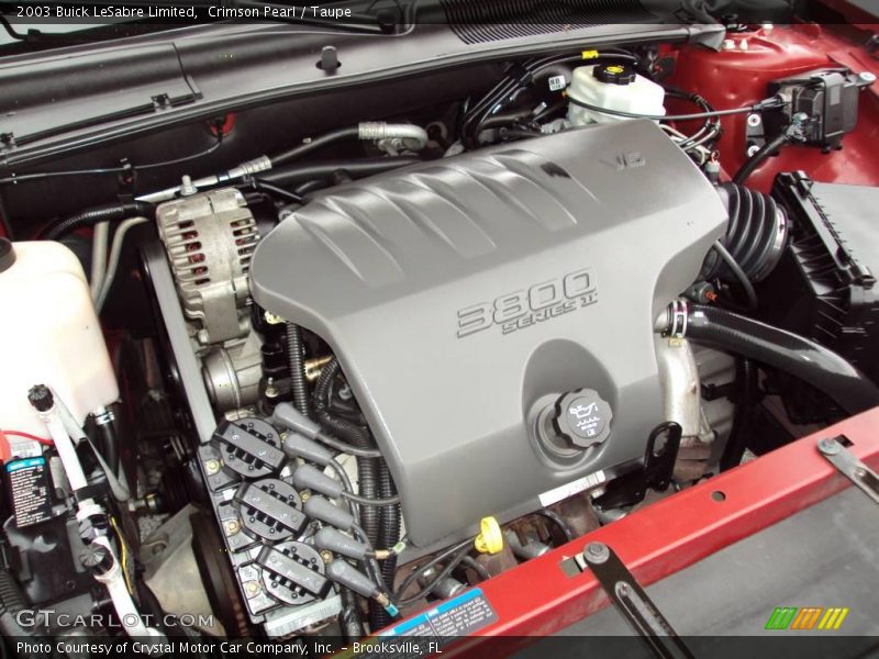 Crimson Pearl / Taupe 2003 Buick LeSabre Limited