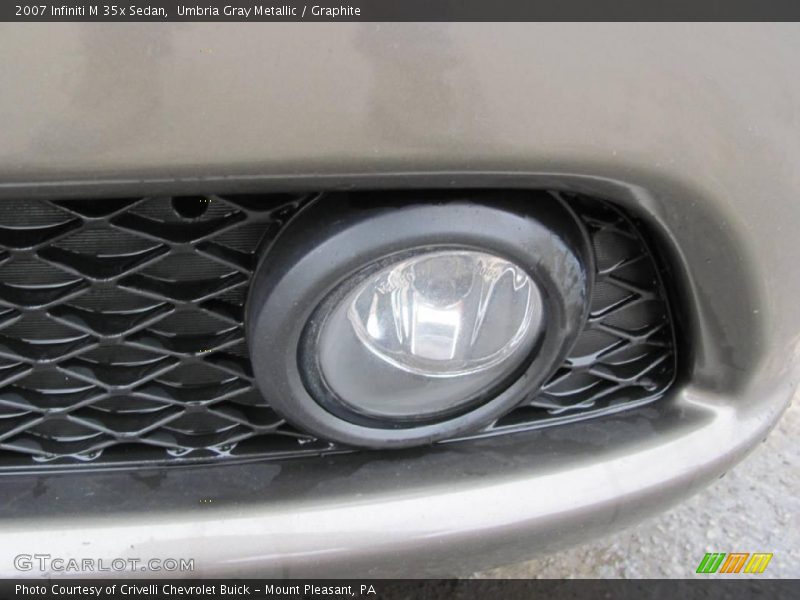 Umbria Gray Metallic / Graphite 2007 Infiniti M 35x Sedan