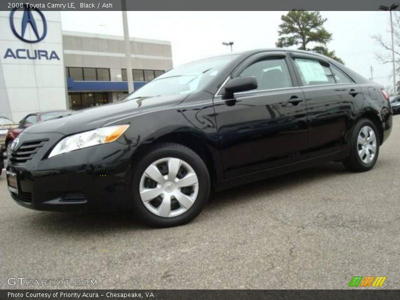Black / Ash 2008 Toyota Camry LE