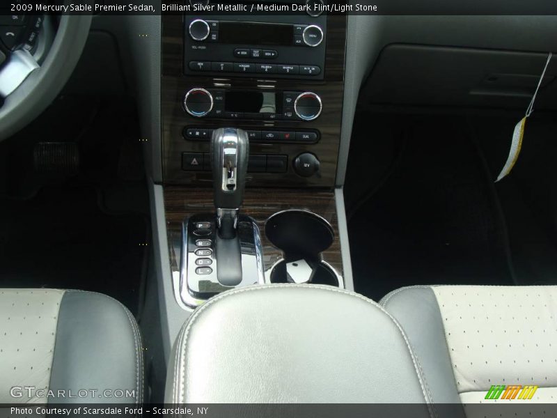 Brilliant Silver Metallic / Medium Dark Flint/Light Stone 2009 Mercury Sable Premier Sedan