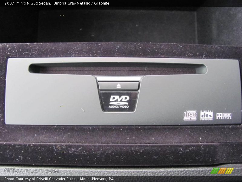 Umbria Gray Metallic / Graphite 2007 Infiniti M 35x Sedan