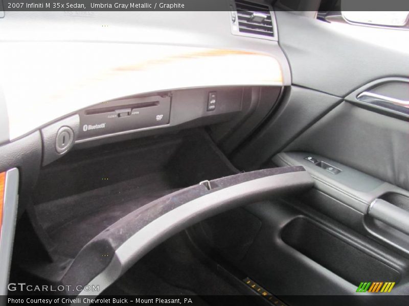 Umbria Gray Metallic / Graphite 2007 Infiniti M 35x Sedan