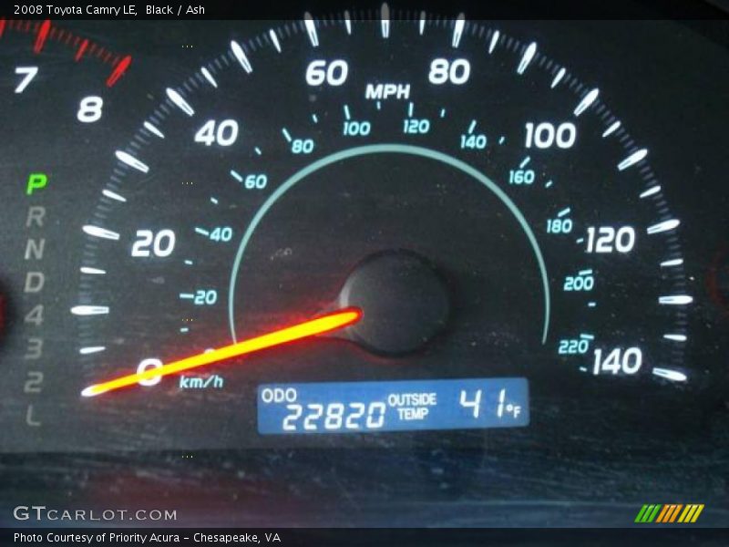 Black / Ash 2008 Toyota Camry LE