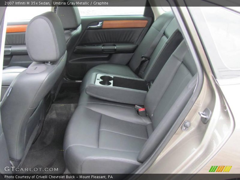 Umbria Gray Metallic / Graphite 2007 Infiniti M 35x Sedan