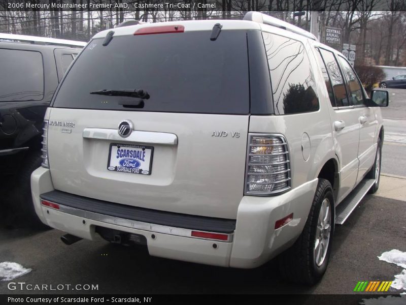 Cashmere Tri-Coat / Camel 2006 Mercury Mountaineer Premier AWD